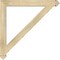 Ekena Millwork Traditional Arts & Crafts Rough Sawn Bracket, Douglas Fir, 4"W x 40"D x 40"H BKT04X40X40TRA03RDF - alternate 2